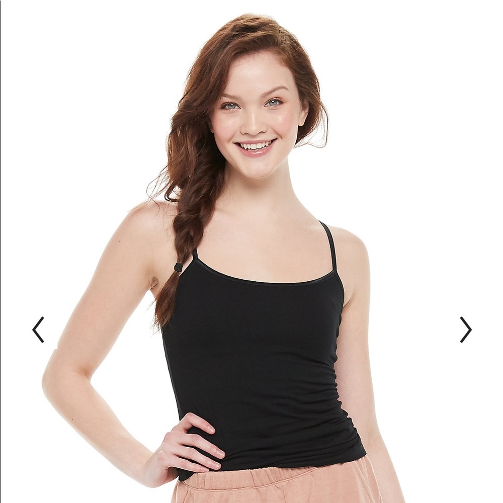 Black camisole